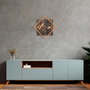 Wallity Mountain - Copper Escultura de pared decorativa